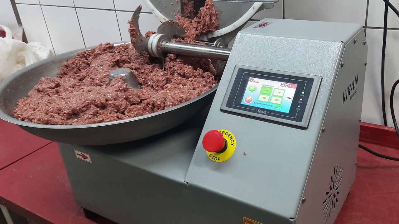 Best Meat Cutting Machine - Bowl Cutter - Kuter 12 lt - Meat Slicer - Kurulum