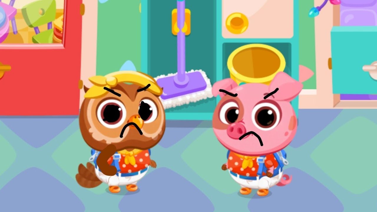 Bubbu e sua turma em - a briga