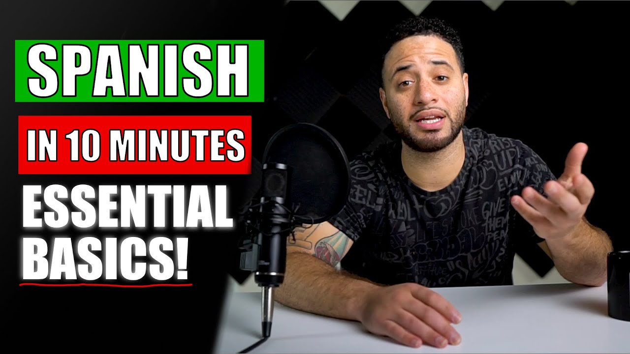 Espa&ntilde;ol para principiantes en 10 minutos (&iexcl;TODOS LOS CONCEPTOS B&Aacute;SICOS QUE NECESITAS!)