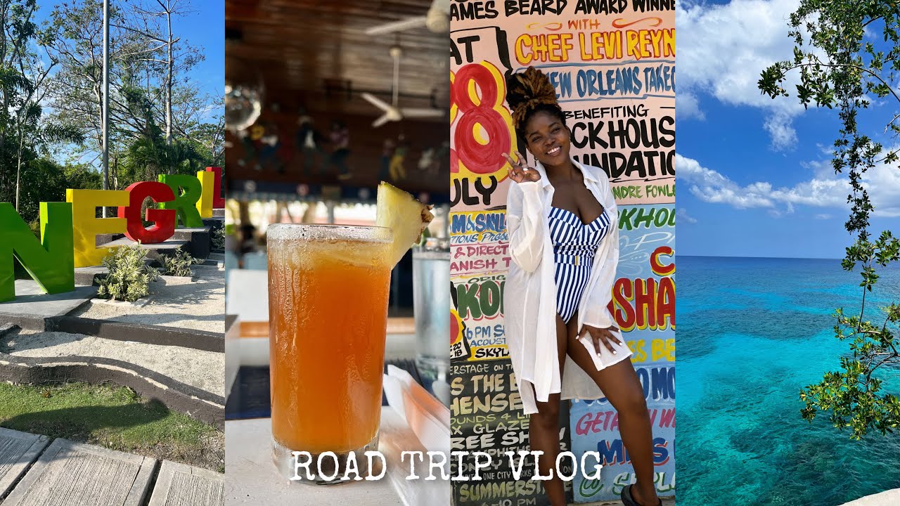 ♡ Road Trip Vlog: Negril | Patsy’s, Joseph’s Cave, Rick’s Cafe, Skylark & more