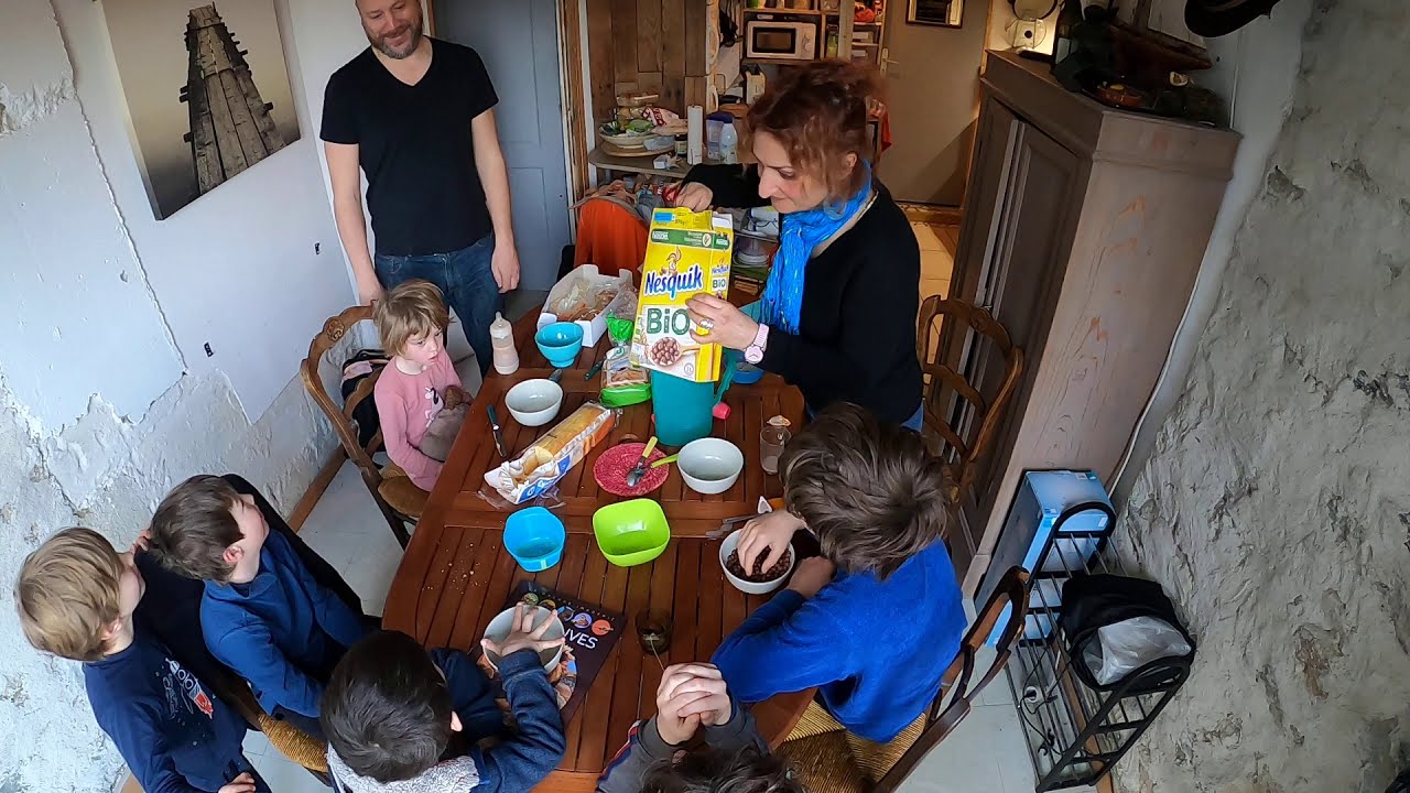 Timalapse petit dej
