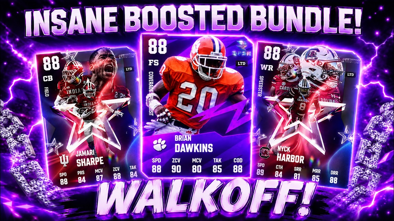 WALKOFF! INSANE *BOOSTED* BUNDLE! Final Phenoms Drop & Rush Day 5 In CFB 27!