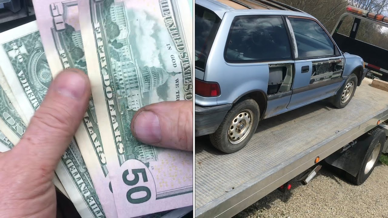 how much MONEY do you get for a &ldquo;junk car&rdquo; (scrap value)