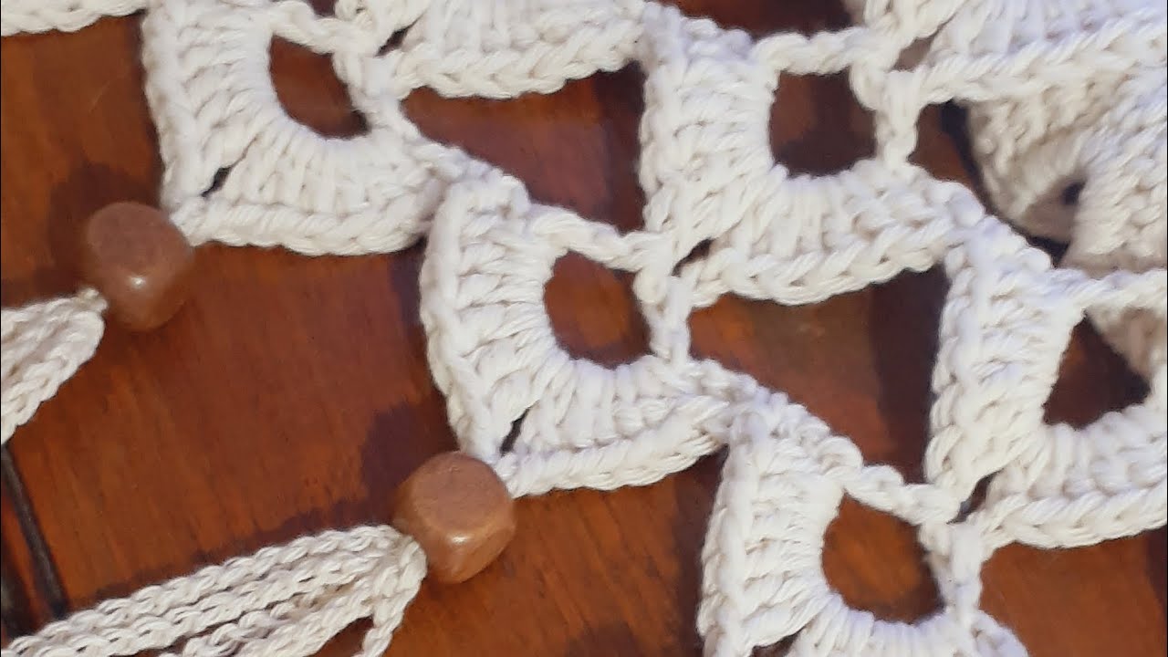 Camino de mesa modelo 3  #crochet #tutorial #tejidoamano#subscribe #caminhos #boho #fypシ #viral
