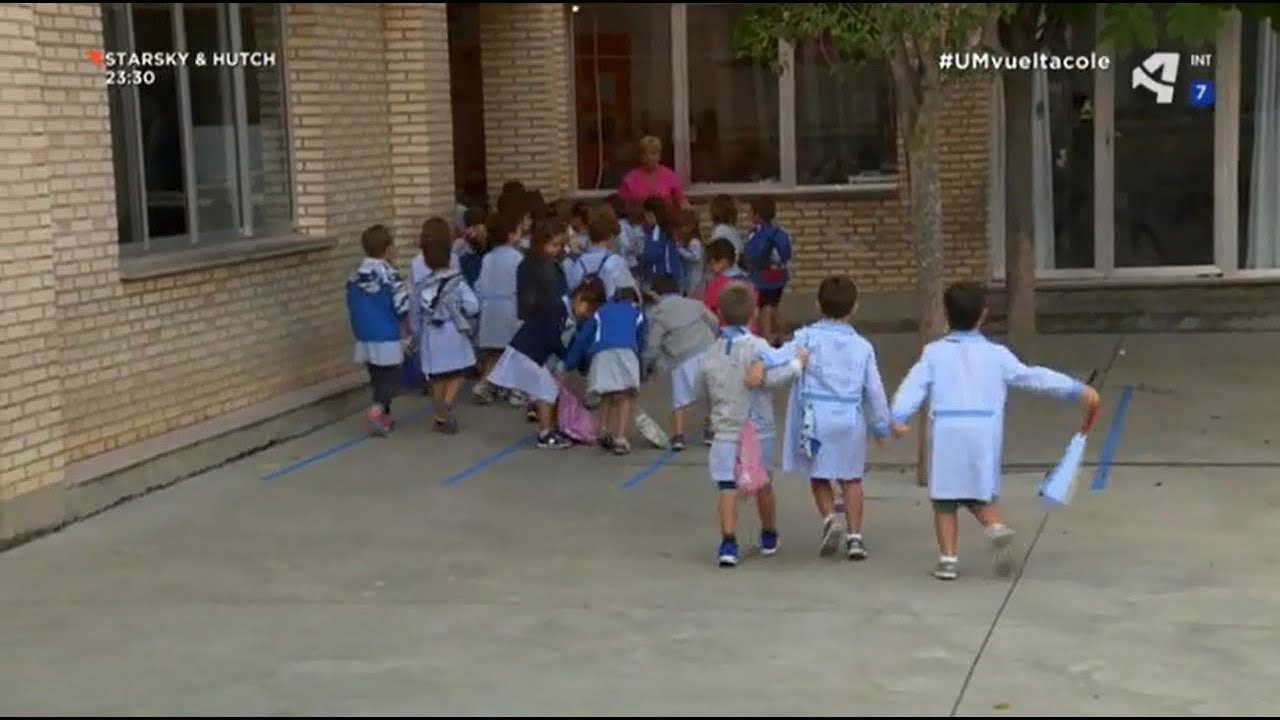 Inicio del curso escolar en el Colegio del Salvador (Jesuitas Zaragoza)