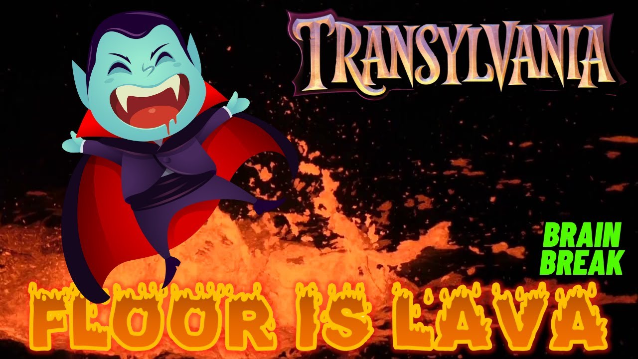 DRACULA & FRIENDS TRANSYLVANIA FLOOR IS LAVA | HALLOWEEN EXERCISE DANCE BRAIN BREAK FOR KIDS