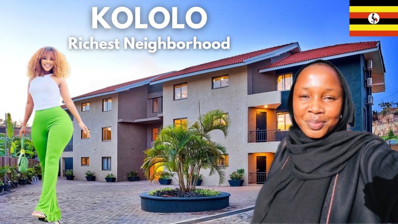 Inside Kampala’s Richest Neighborhood, KOLOLO | 4K Walking Tour 2025