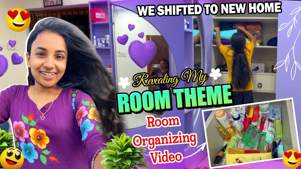 New House ku Shift aagitom💜Room Organization vlog #vibewithvarshu #cookingchannel 
