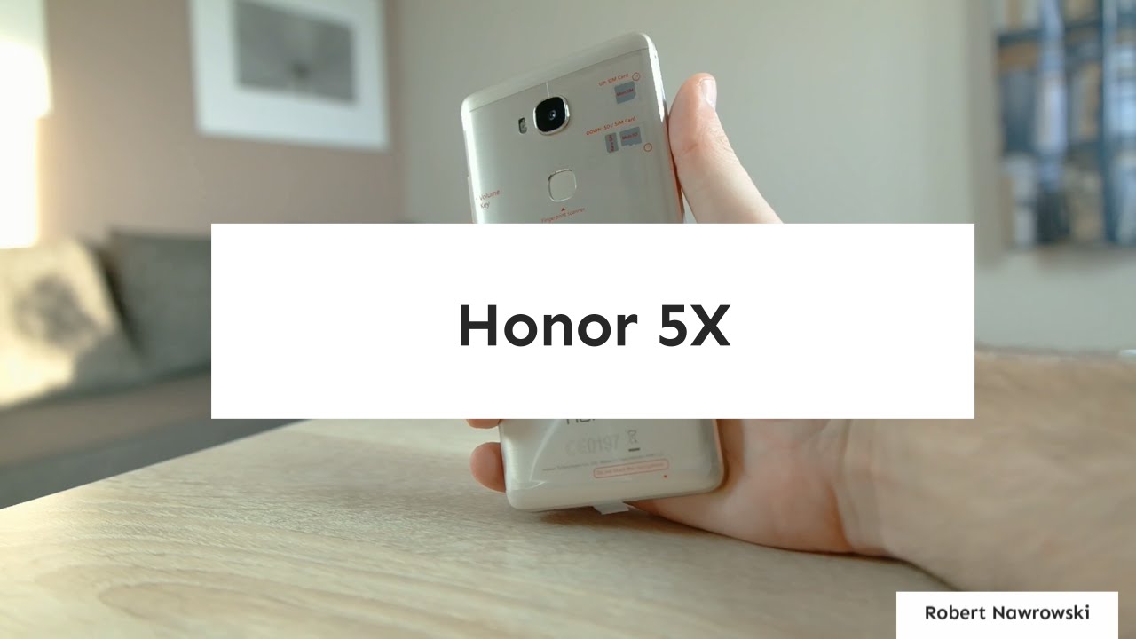 Honor 5X Rozpakowanie i konfiguracja | Robert Nawrowski
