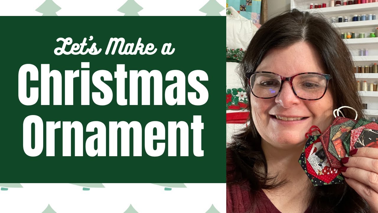 Homemade CHRISTMAS ORNAMENT 🎄 ❤️ 🎄 || Free Sewing Pattern!