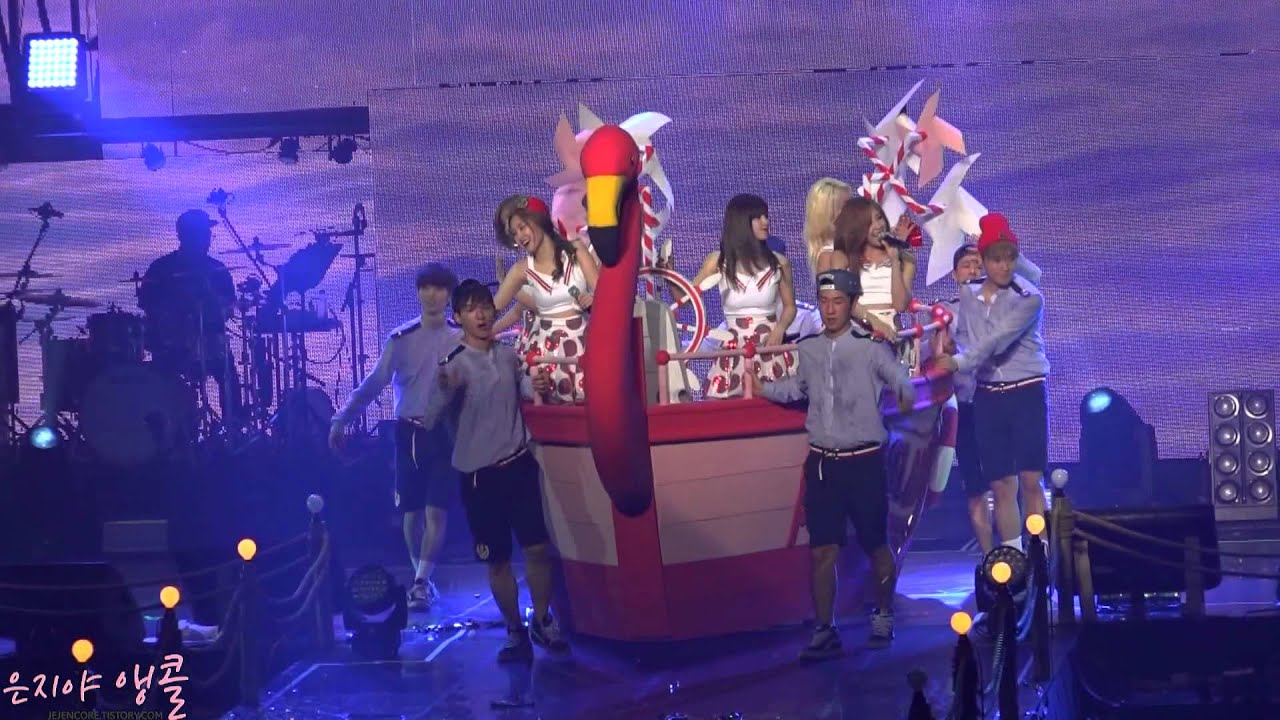 150822 에이핑크 콘서트(PINK ISLAND) _ 천사가 아냐 직캠