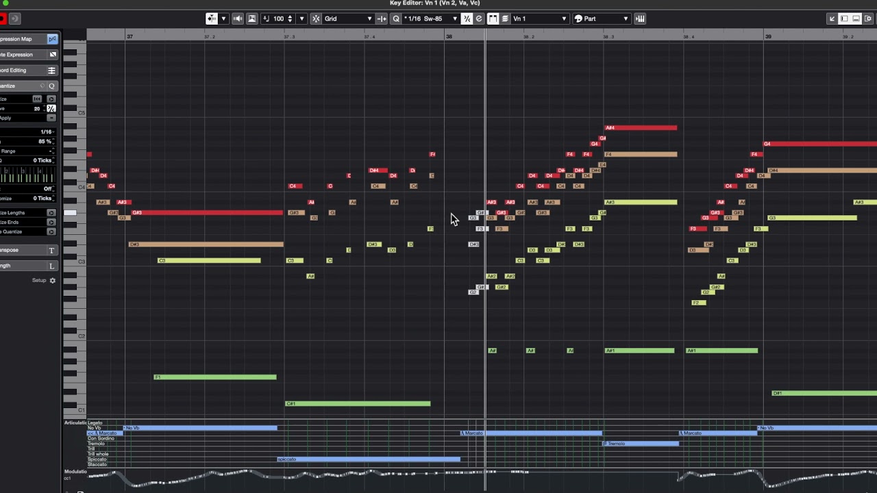 Kpop Ballad Realistic MIDI Strings and Guitar Recording Session