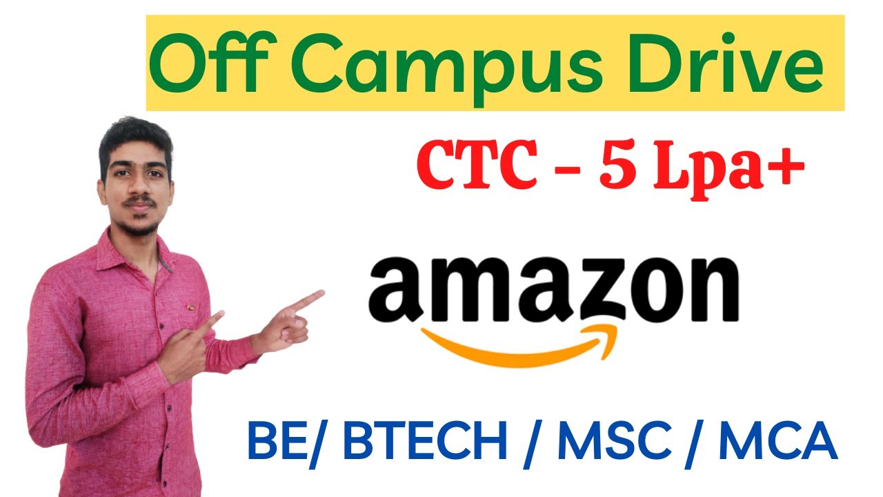 Amazon Recruitment 2021| Amazon Recruitment Process for Freshers| Amazon Jobs | Freshers Hiring 2021