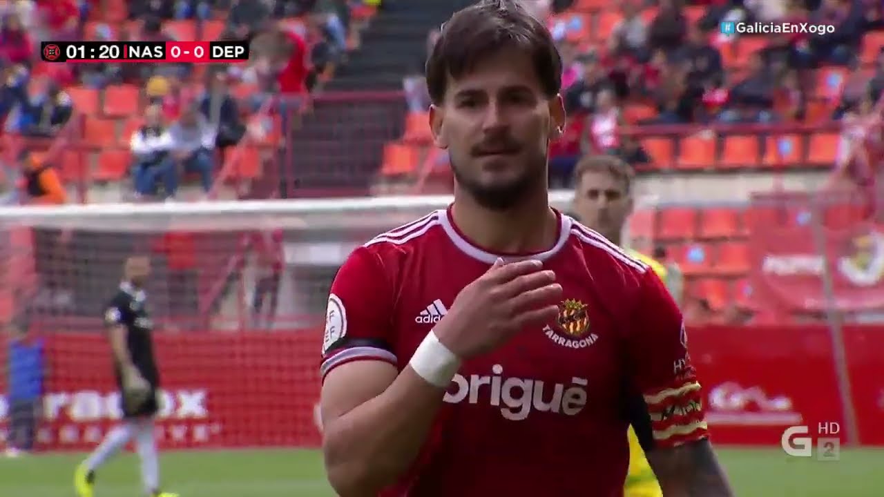 (Temporada 2023 - 2024) Partido Completo. Jornada 27. Nastic Tarragona 1 - Deportivo 1 (10/03/2024)