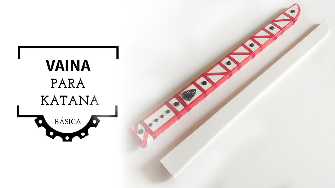 Cómo Hacer una Funda /Vaina para Katana de cartón pluma | How to Make  foamboard Sheath for Katana