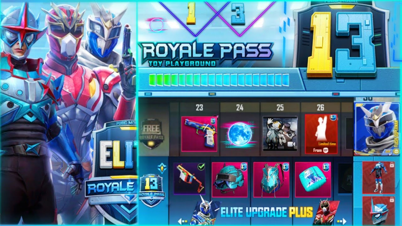 SEASON 13 ROYAL PASS OF PUBG MOBILE - S13 NEW LEAKS | PUBG MOBILE SEASON 13 REWARDS OF ROYALE PASS