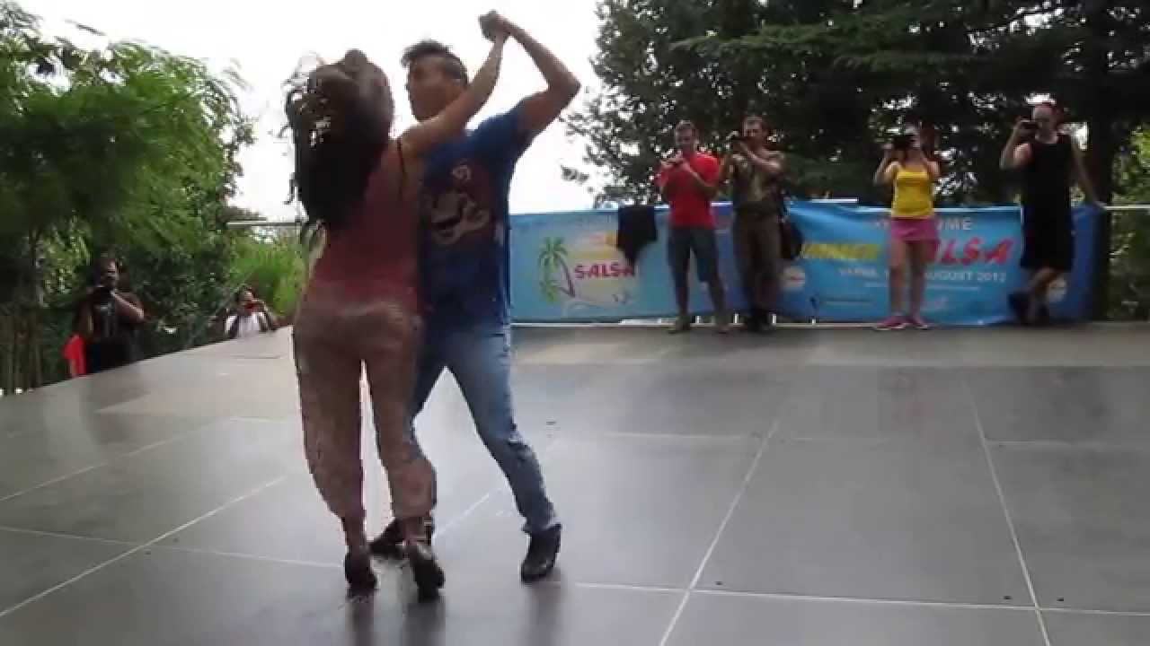 Adrian & Anita Workshop (with music) @ Summer Salsa Fest Varna 2012