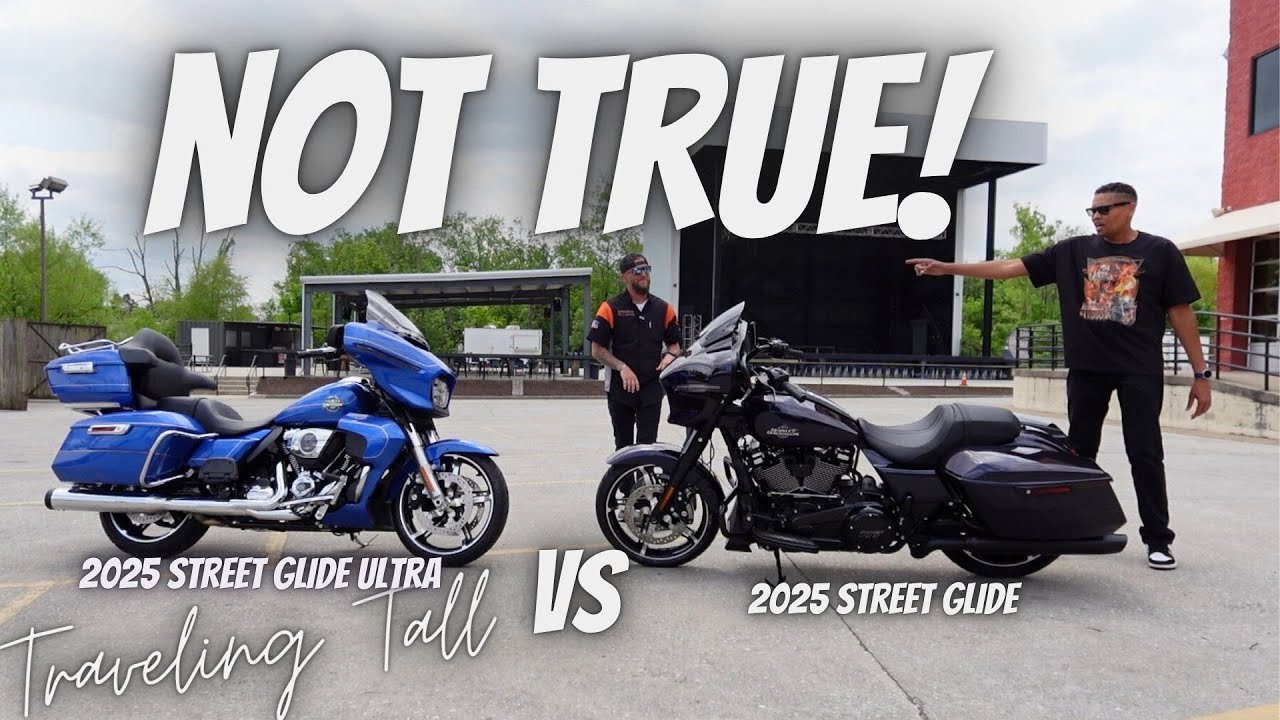 2025 Harley-Davidson Street Glide Ultra, is it just a Street Glide with lowers and a tour pack?.