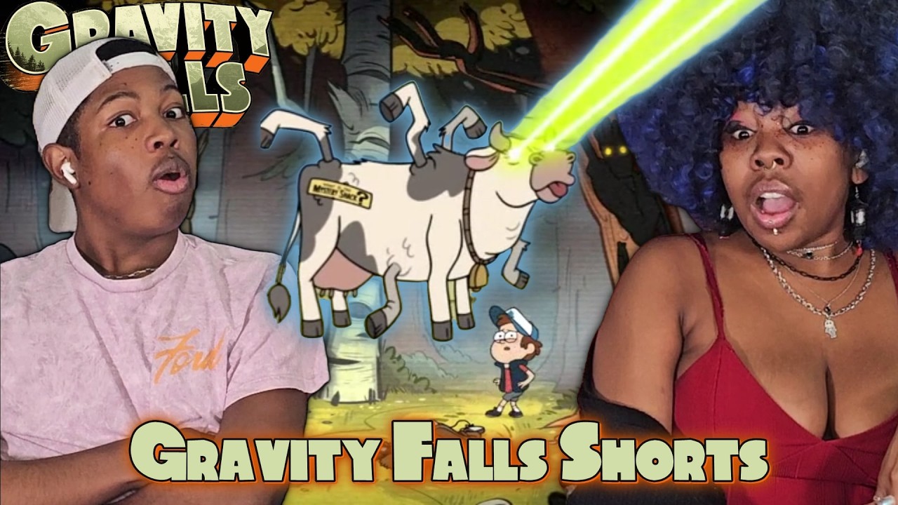 HOMELANDER COW, ALIENS, & AN ENDERMAN!? Gravity Falls Shorts REACTION