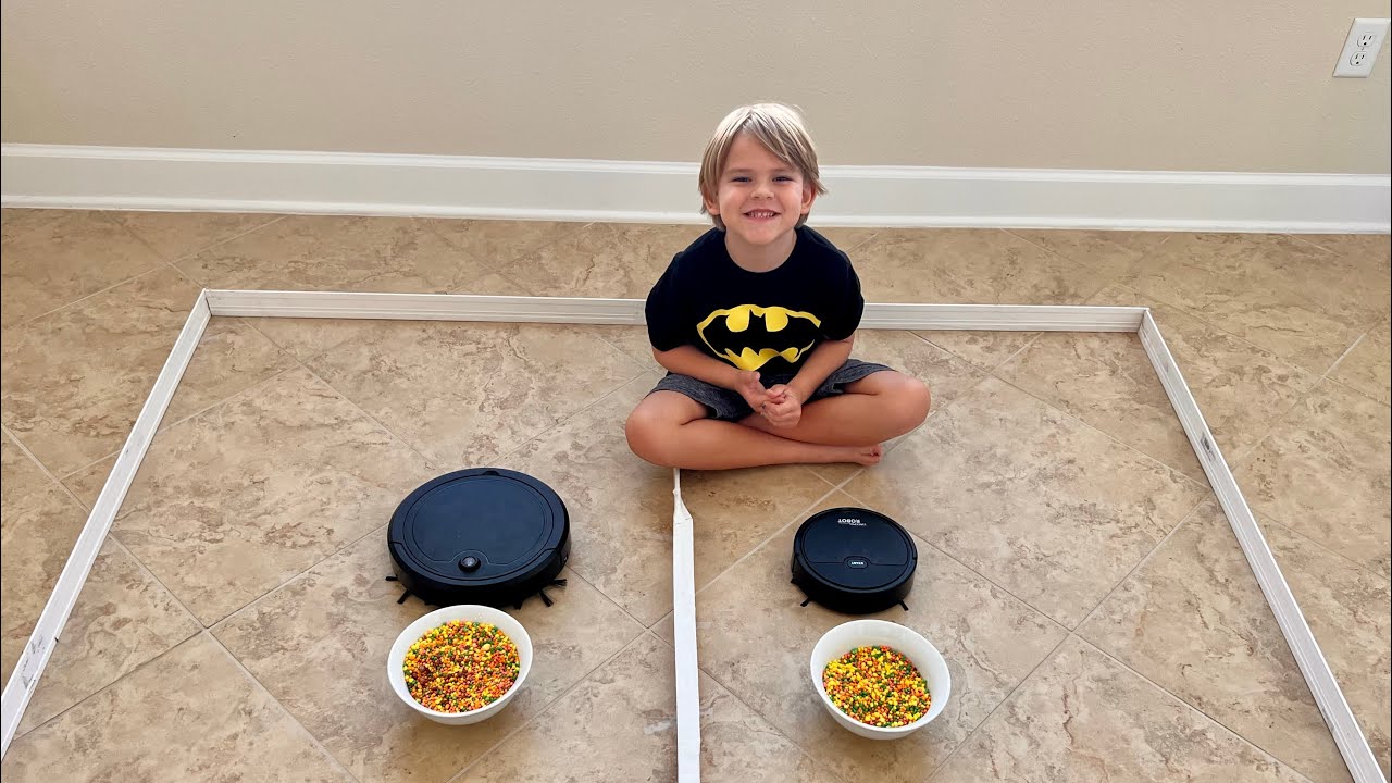 Battle of the CHEAP robot vacuums! Five Below RoboVac VS the Sweepin’ Robot