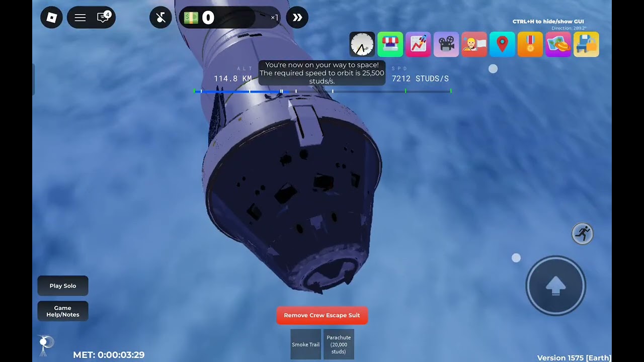 Go to the moon. Part 2