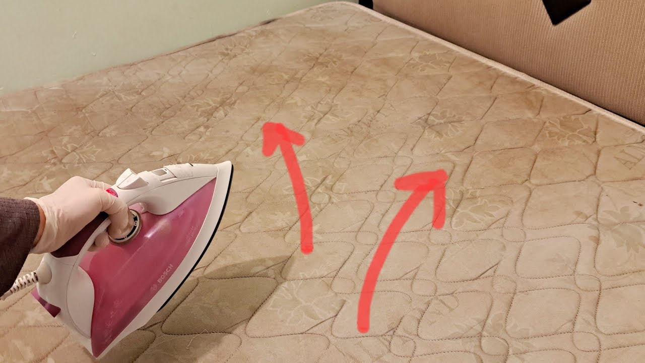 Давайте почистим грязную постель утюгом.