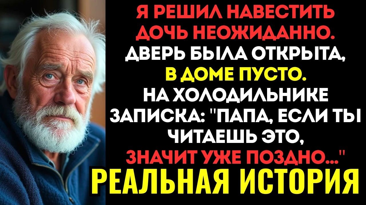 Я ЗАШЁЛ В ДОМ ДОЧЕРИ без предупреждения и нашёл записку на холодильнике: «ЕСЛИ ЧИТАЕШЬ ЭТО, ТО...»