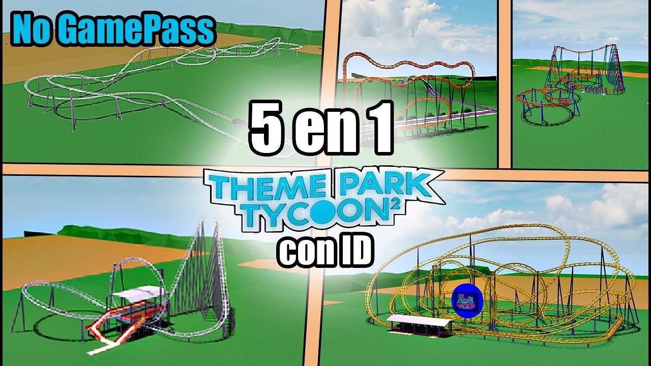 5 MONTAÑAS RUSAS EN 1 VIDEO CON ID (QUIMERA, BULLET, INSOMNIO, PENGUIN TREK, WONDER WOMAN)