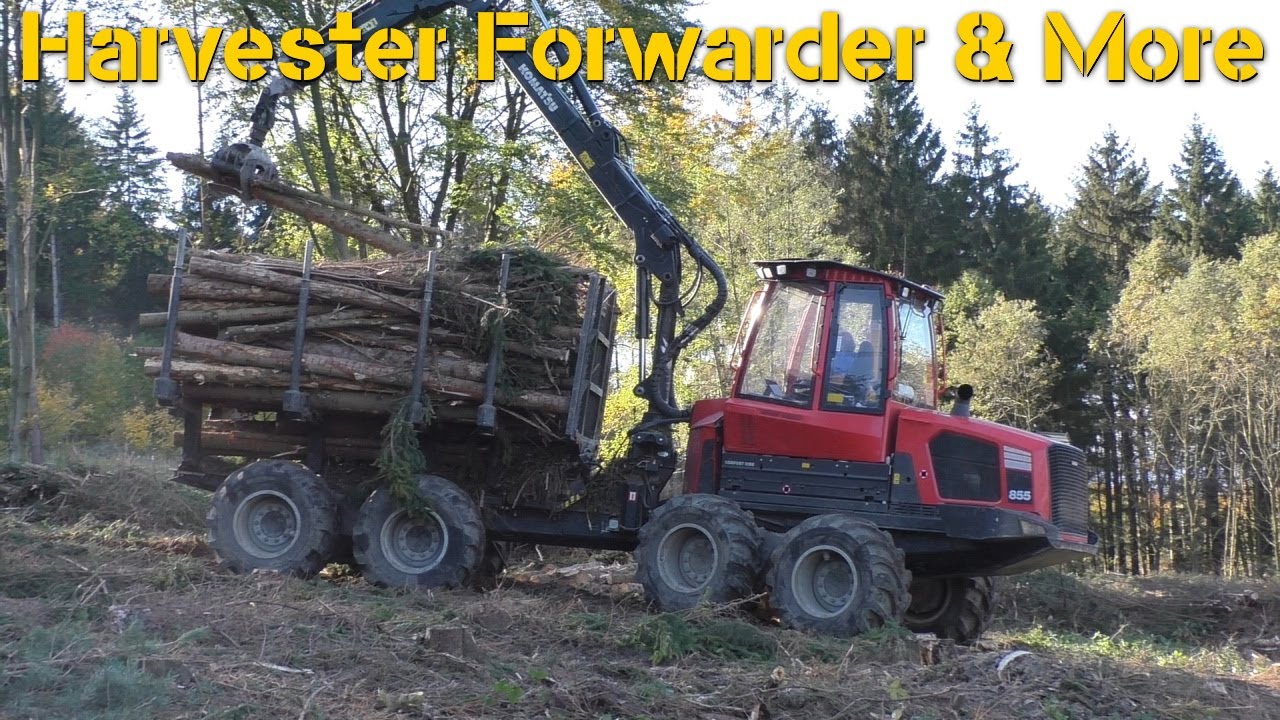 Komatsu 855 Forwarder