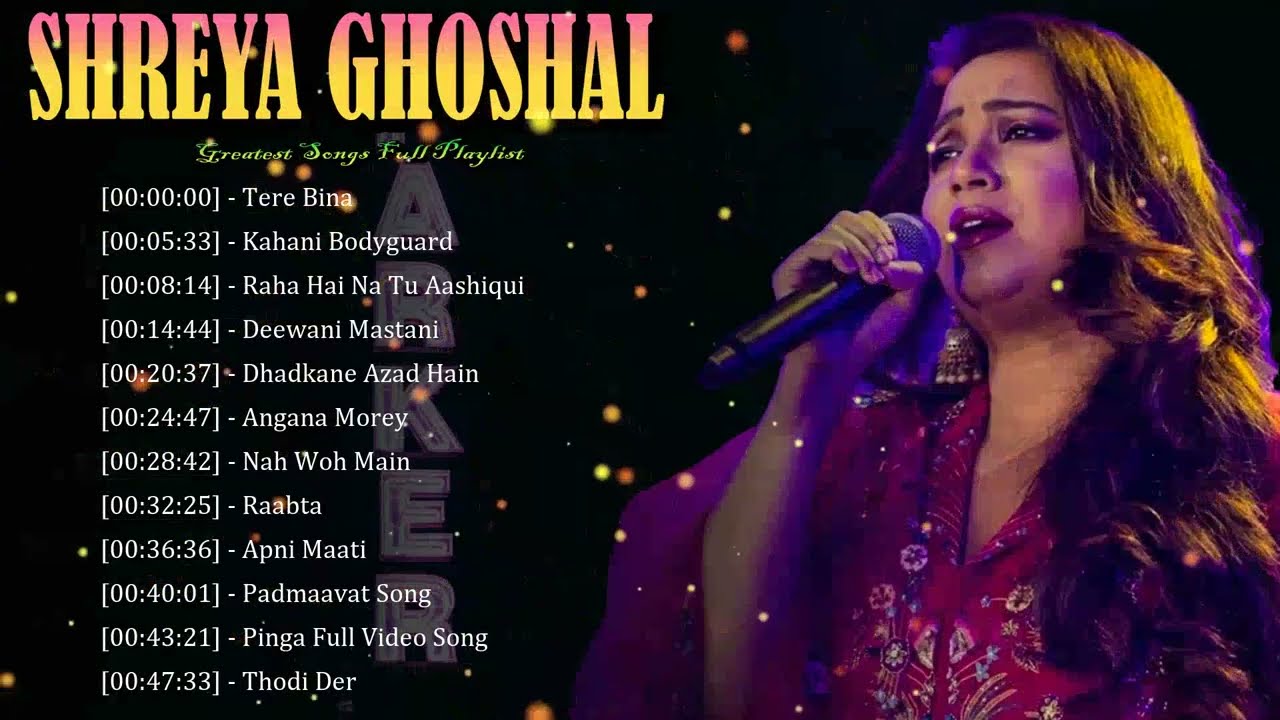 🎶 Shreya Ghoshal – From Classical Grace to Chart-Topping Hits 🌟