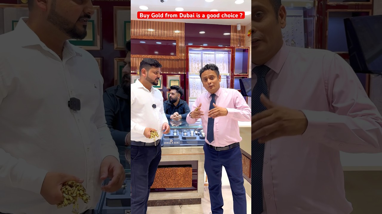 Everything you need to know before buying gold from Dubai ?