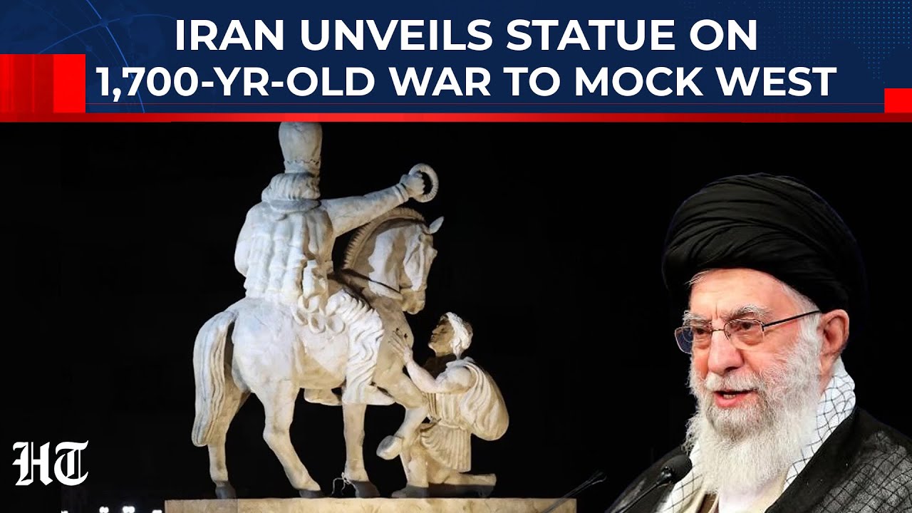 Iran Unveils Statue On 1,700-Year-Old War To Mock West, Warn Israel| Nuclear| Valerian| Shapur