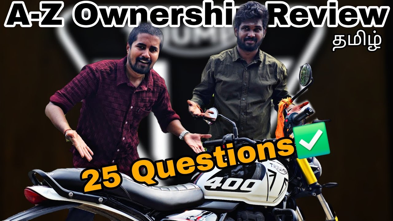 Triumph Speed T4 Ownership Review in Tamil | Part - 2 | Life with Jana