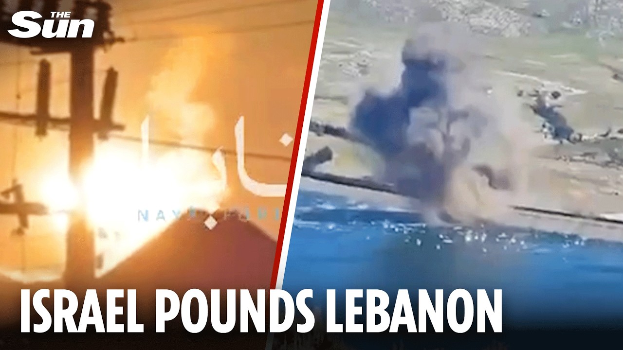 IDF smashes 100 terrorist targets in heaviest air strikes on Lebanon since fragile ceasefire began