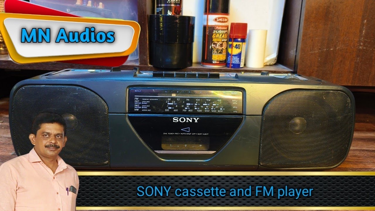 SONY Cassette and FM player / For sale Rs.1600/- only