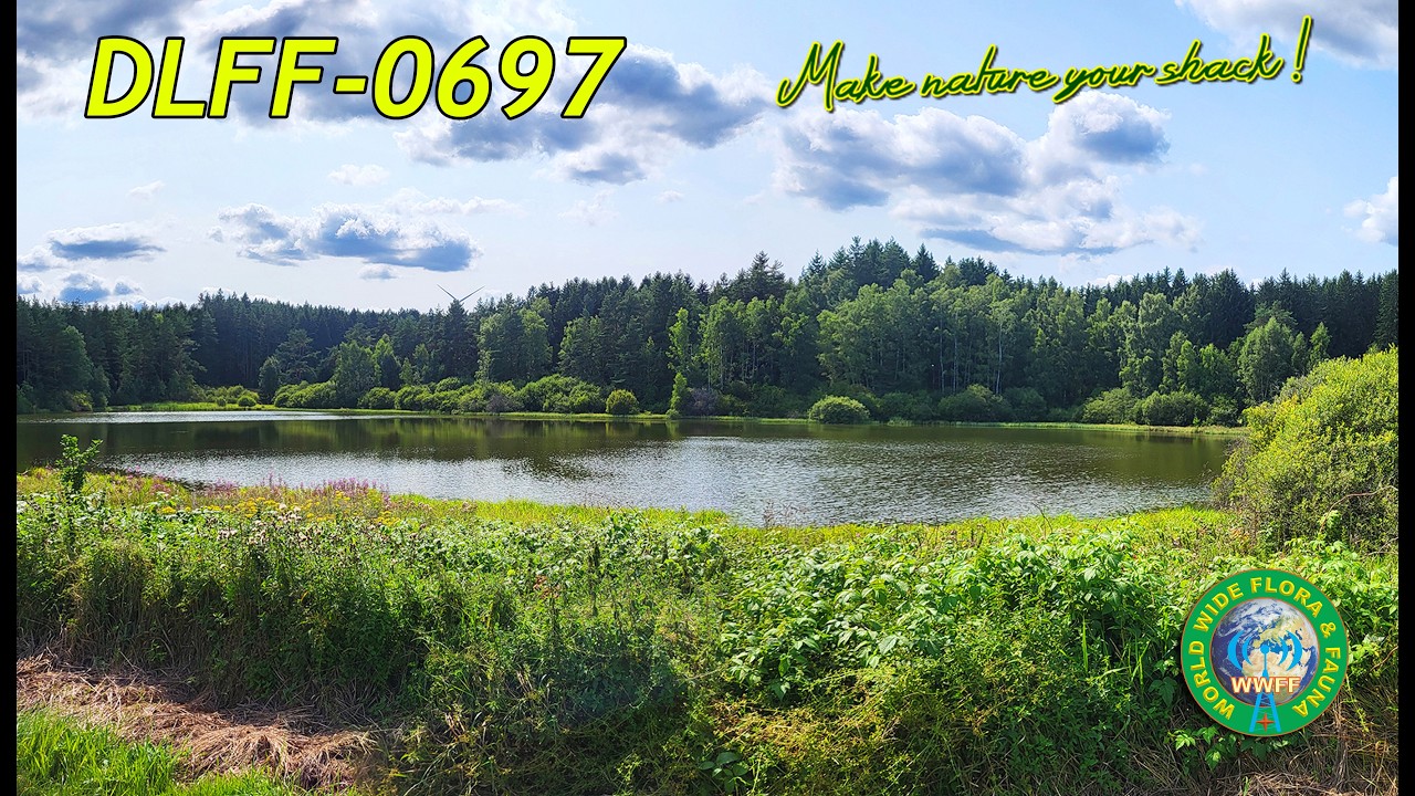 WWFF-activity august 2025 from Nature Reserve Brutteich u. Brutwiesen DLFF-0697