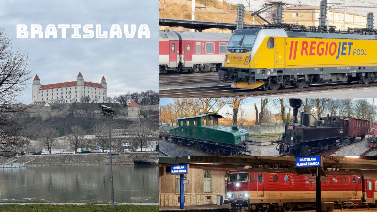 🇸🇰 Bratislava - orașul și trenurile
