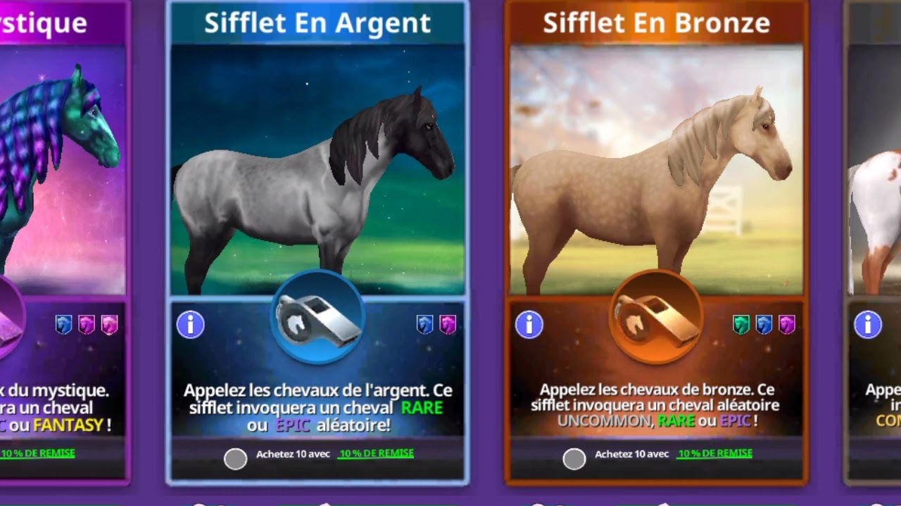 [Horse riding tales ] Ouverture d un sifflet en bronze et un sifflet en bois 🥰 ( Chance ou pas ? 🤞)