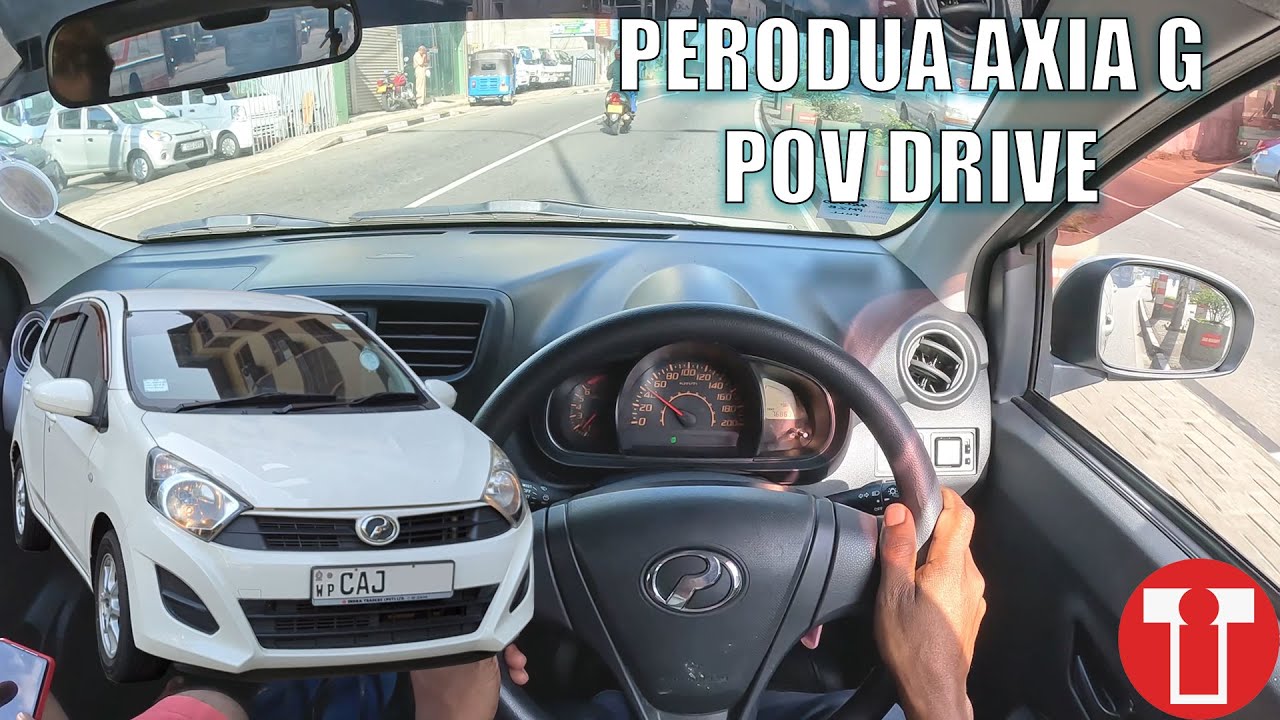 Perodua Axia POV Drive in Kandy Sri Lanka (Indra Traders)