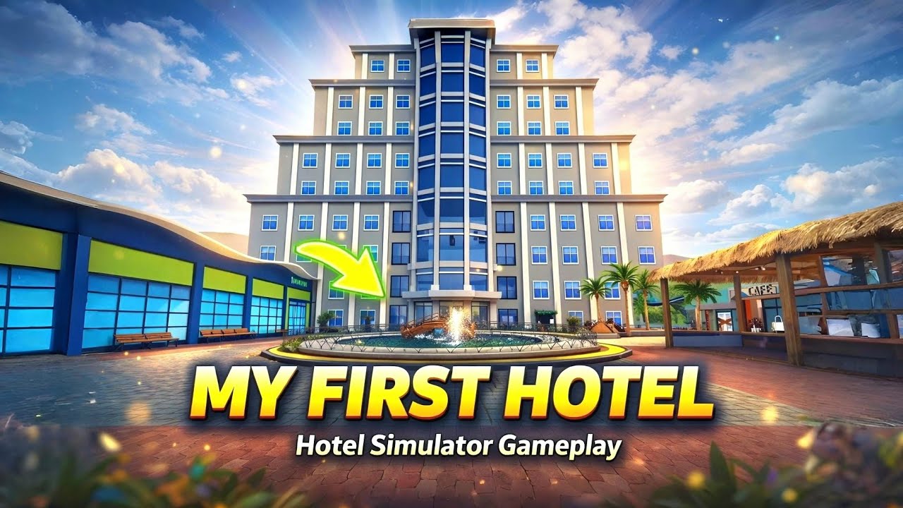 Running My First Hotel - Super market simulator Gameplay