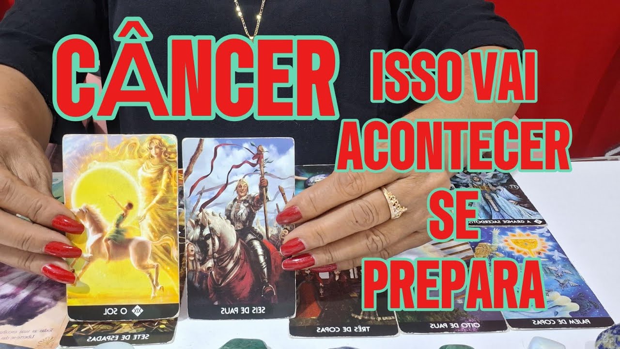 CÂNCER ♋️ É URGENTE! SABER DISSO! SENTA PRA NÃO CAIR! POIS  VAI 🌈ACONTECER!