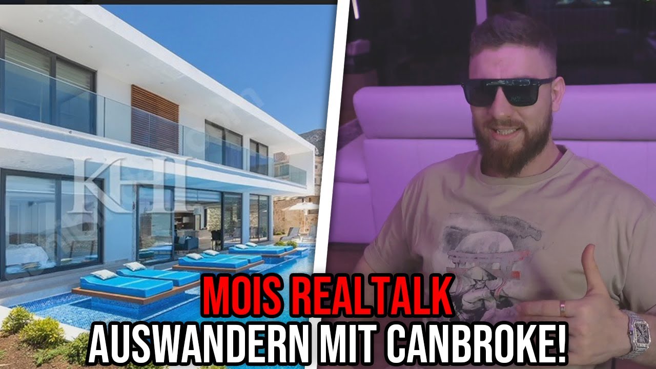 AUSWANDERN in die T&Uuml;RKEI mit CanBroke? 🤔 Mois schaut sich VILLEN an | Twitch Reaction