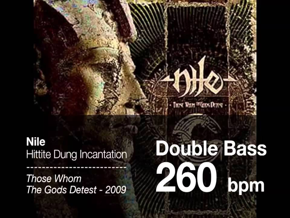 Fastest Double Bass Songs Ever (with BPM) - TOP 8 -