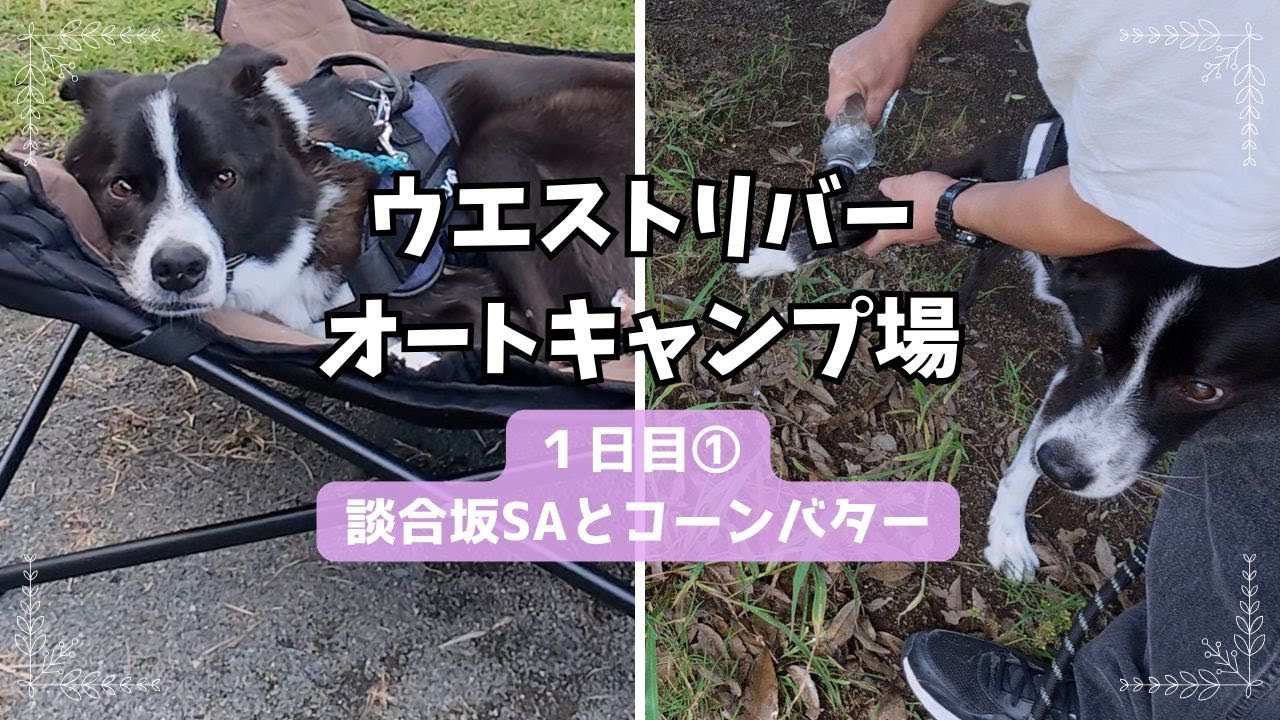 【ウエストリバー①】チェックイン時間まちがえてごめんなさい！山梨キャンプVlog