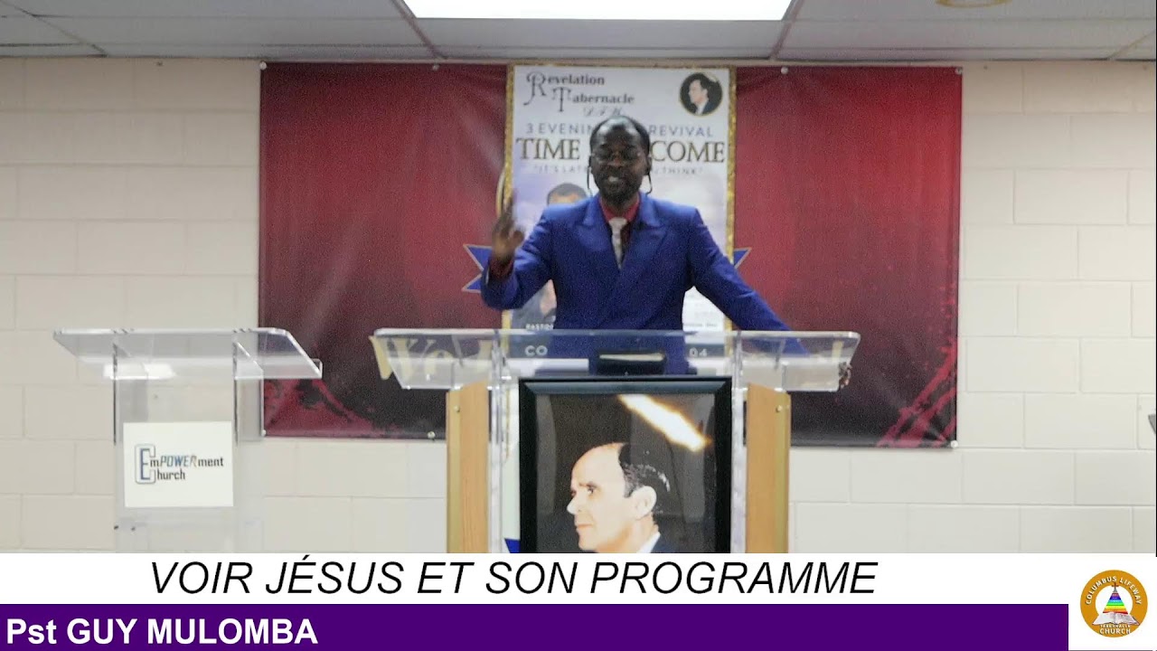 VOIR JÉSUS ET SON PROGRAMME