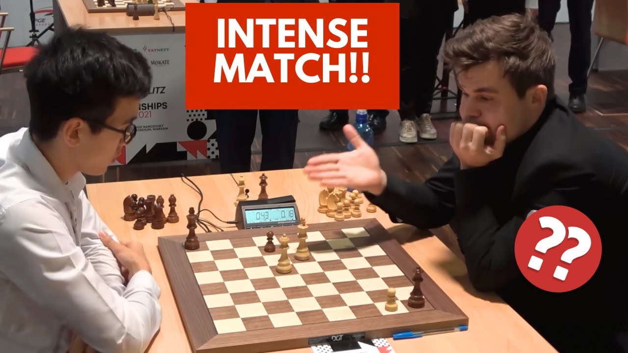 Magnus Carlsen vs Nodirbek Abdusattorov♟️ | FIDE World Rapid Chess Championship 2021 🏆