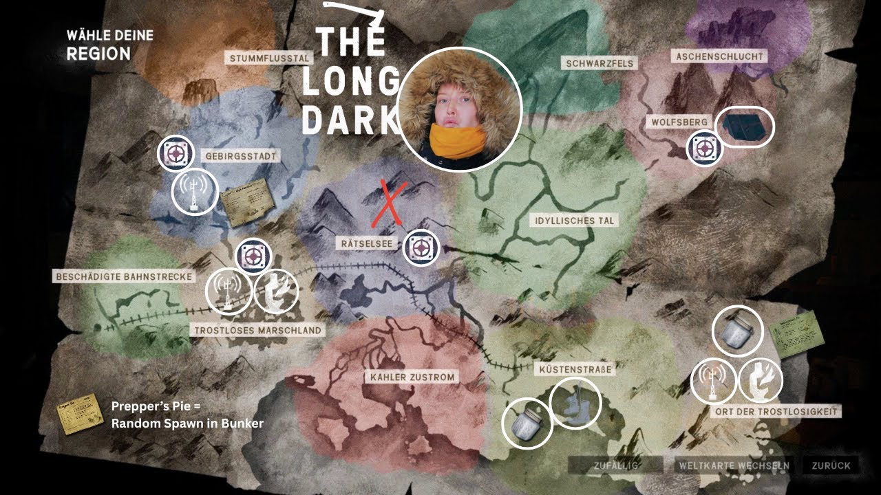 Welche Karte hat was? [HOW TO] The Long Dark *1/2*