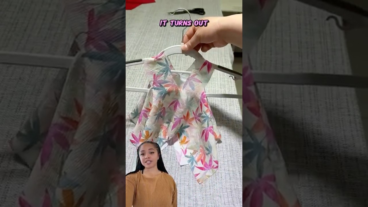 Easy No-Sew Doll Dress You Can Make in Minutes #shorts #sewingtips #sewingtutorial