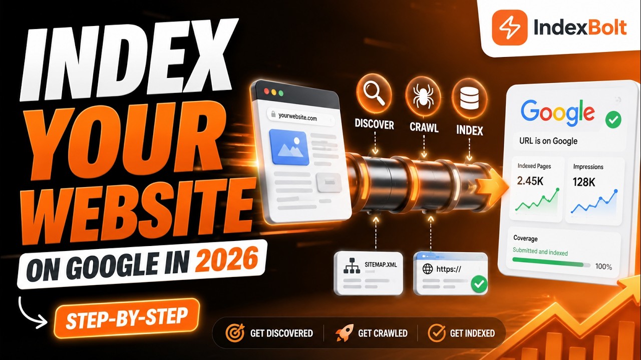 How to Index a Website on Google in 2026