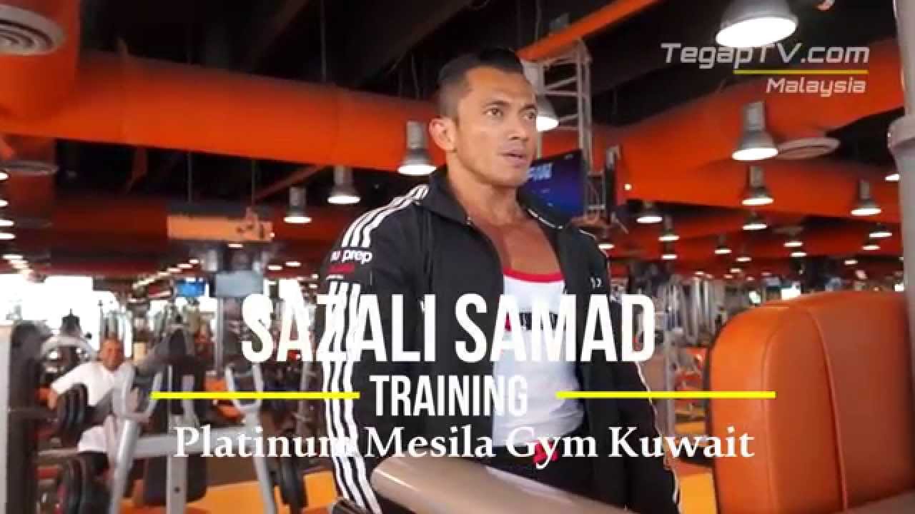 Sazali Samad Training at Platinum Mesila Gym, Kuwait